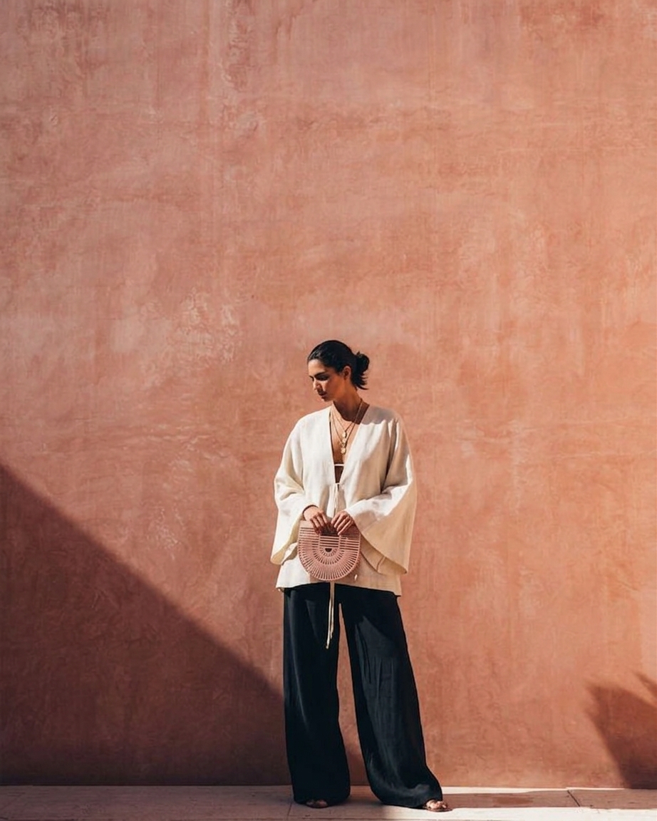 Paige Kimono Top-Ivory - Image 2