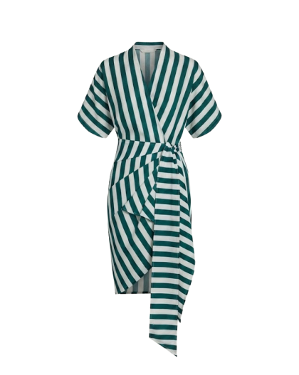 Aletta Mini Dress-Core Green