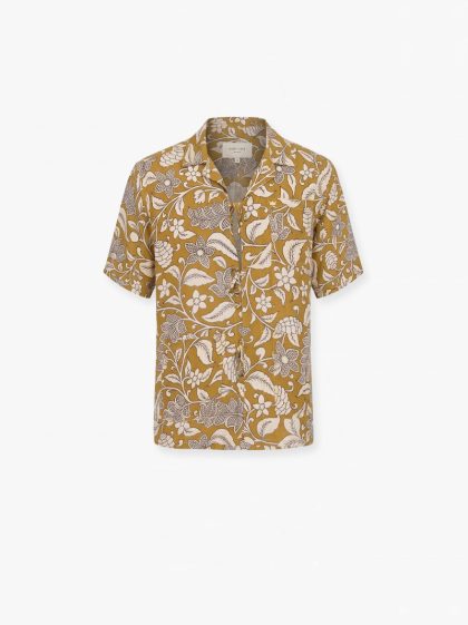 The Marcel Tie Front Shirt (Print)