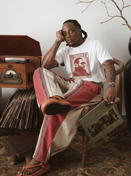 Striped Barrel Pant