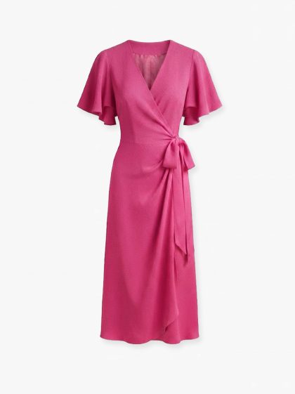 Sol Dress-Core Pink