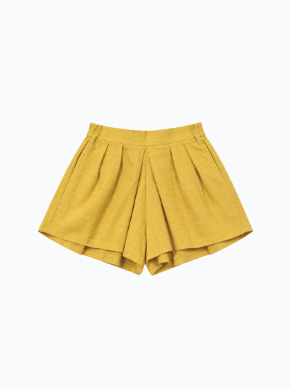 Mustard-Fate Shorts