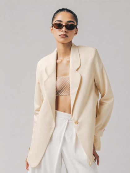 Eva Blazer – Light Yellow