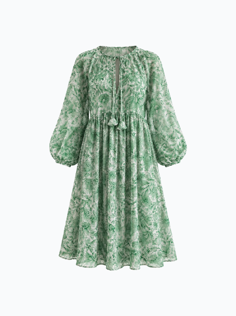 Sita Dress-Green - Image 2